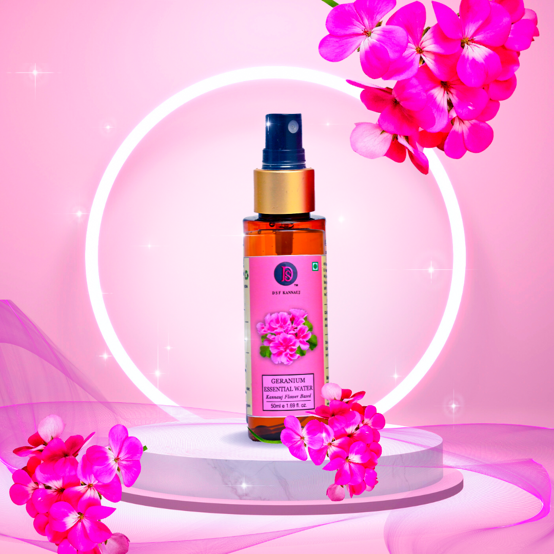 Hydrating Geranium Hydrosol for Skin